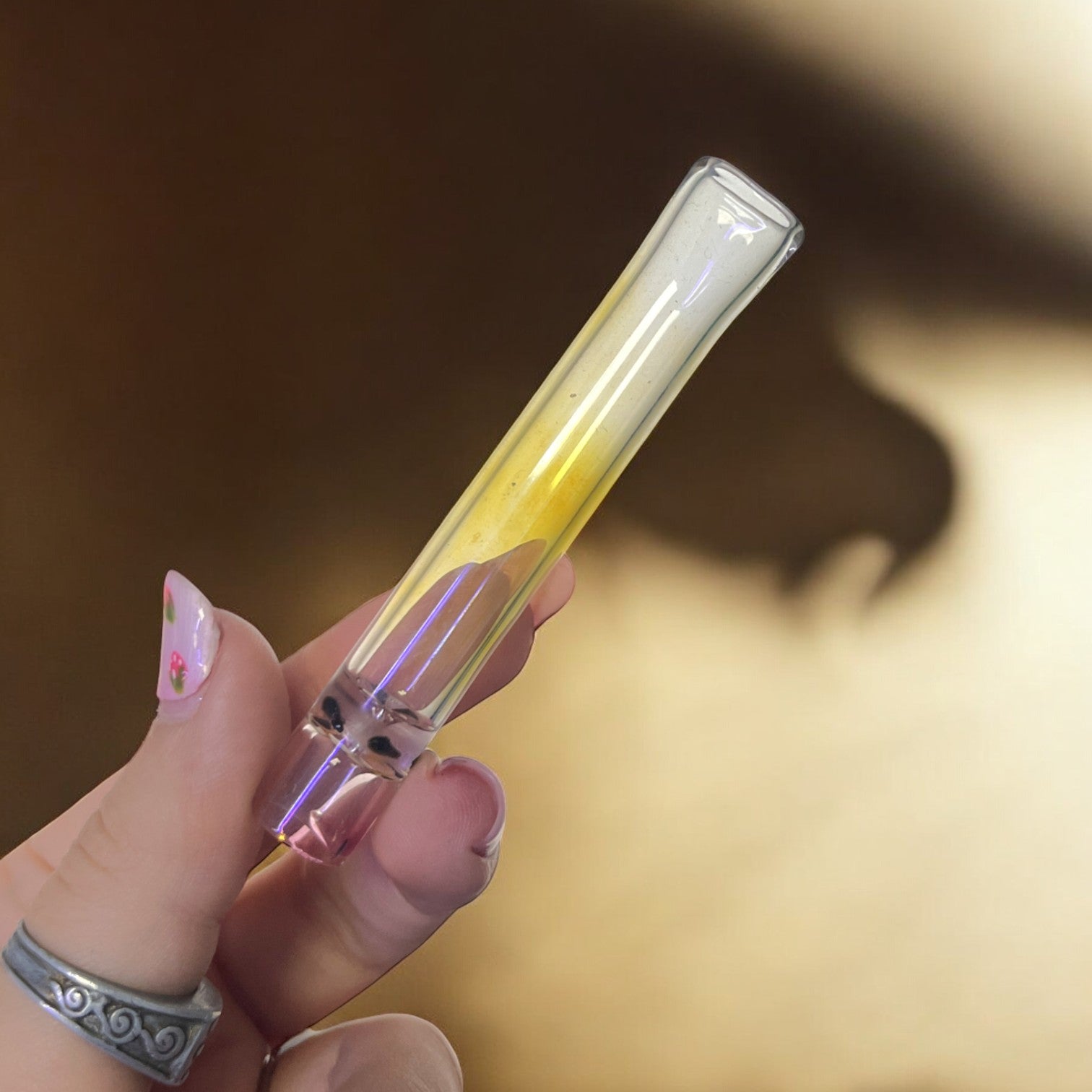 PIPA VIDRIO BOQUILLA GRANDE WAX PIPA VIDRIO BOQUILLA GRANDE WAX